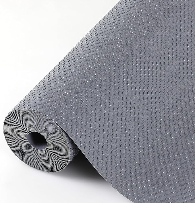 Hersvin Shelf Liners, 18in x 20ft Kitchen Drawer Mats, Non-Adhesive EVA by Hersvin