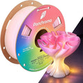 Polymaker Panchroma Gradient PLA Translucent Pink and Clear 3D Printing Filament by Polymaker