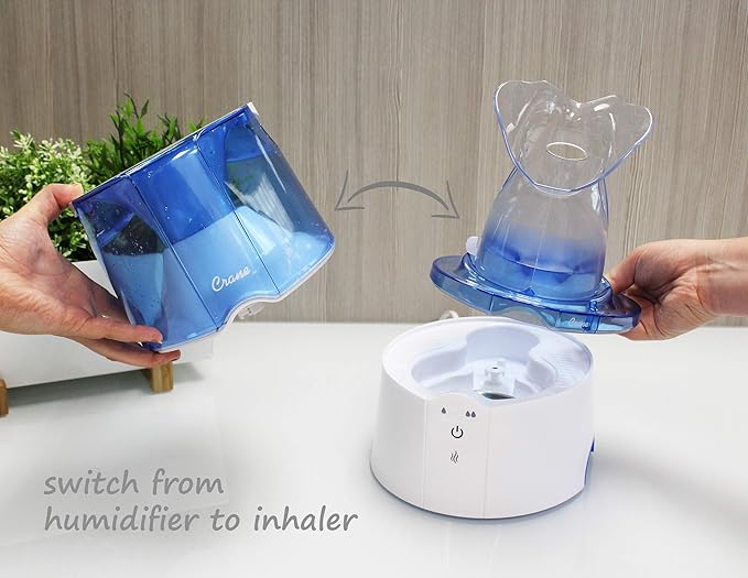 Crane Steam Inhaler & Warm Mist Humidifier, 0.5 Gallon, Humidifier FSA Eligible - Image 6