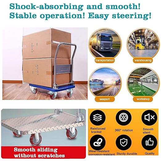 4 inch Casters Load 2400lbs -Includes 2 Sets of Adaptive Screws -Lockable - Image 5