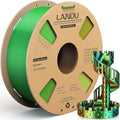 LANDU Silk Tri-Color PLA Filament 1.75mm 1Kg, Triple Color Silk PLA Filament by LANDU