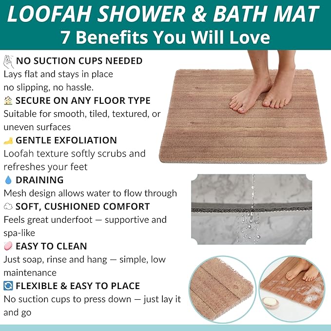 Anti Slip Shower Mat Square - Image 4
