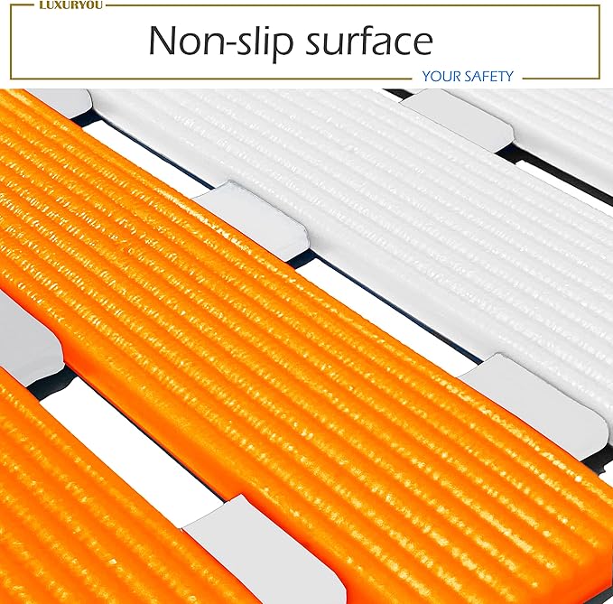 Non Slip Bathtub Mat | Double-Layered Shower Floor Mat - Image 3