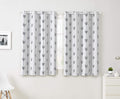 HLC.ME Arrow Printed Privacy Blackout Energy Efficient Room Darkening Thermal by HomeLinenCollections