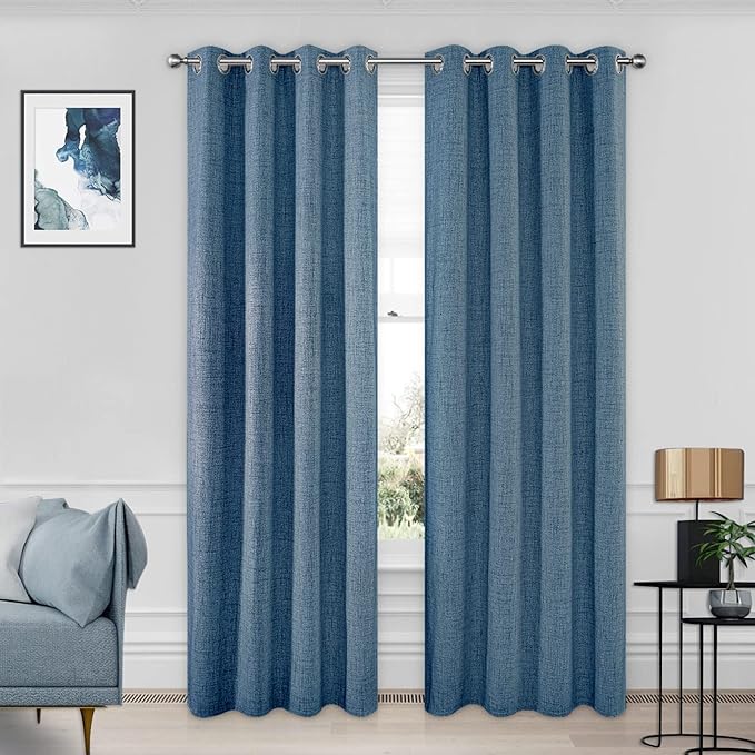 CUCRAF Full Blackout Curtains Energy Efficient by CUCRAF