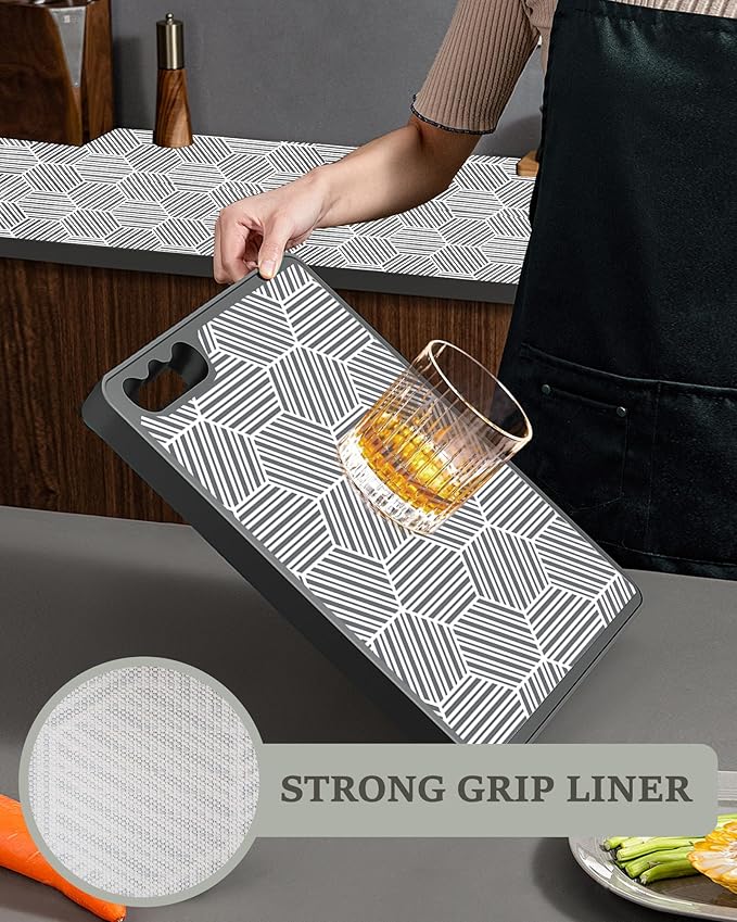 Shelf Liner Drawer Liner for Kitchen Cabinet, 17.5In x 20FT Non-Adhesive Slip - Image 2
