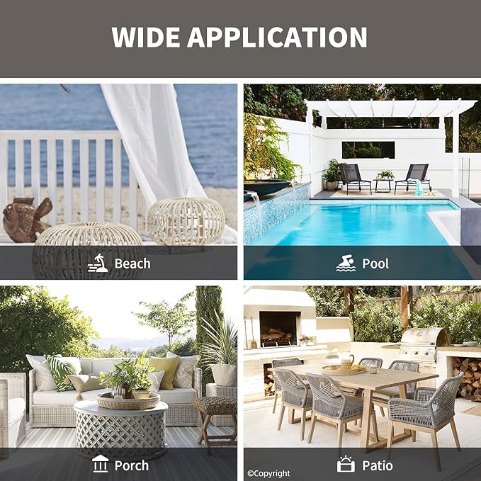 Waterproof Outdoor Curtain W84 x L84 - Image 8