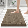 Smiry Luxury Chenille Bathroom Rugs 24x16, Extra Soft and Absorbent Shaggy Bath by Smiry