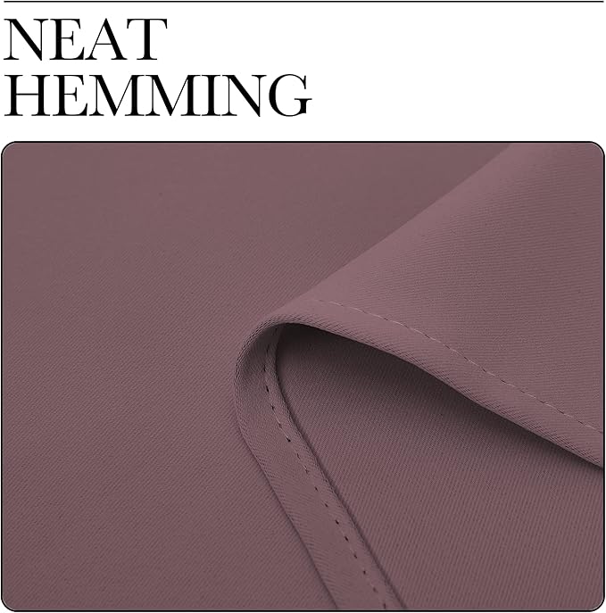 NICETOWN Bedroom Curtain Panels Blackout Draperies, 1 Pair, 29 by 40 inches - Image 7