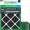 Filterbuy 16x20x1 Air Filter MERV 10 Odor & Allergy Defense by Filterbuy