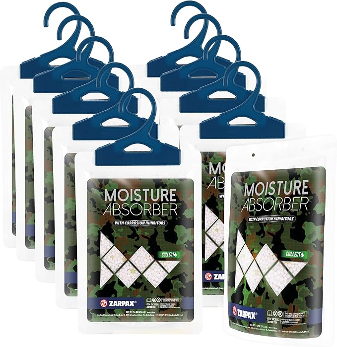 Moisture Absorbers for Gun Safe 7.5 oz/212g by Zarpax