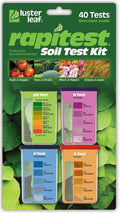 Rapitest Soil Test Kit for Gardens, Vegetables, Flowers and Lawns. USA designed by LusterLeaf