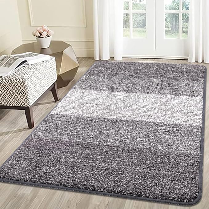 Smiry Dog Door Mat for Muddy Paws, Absorbs Moisture and Dirt, Low-Profile by Smiry