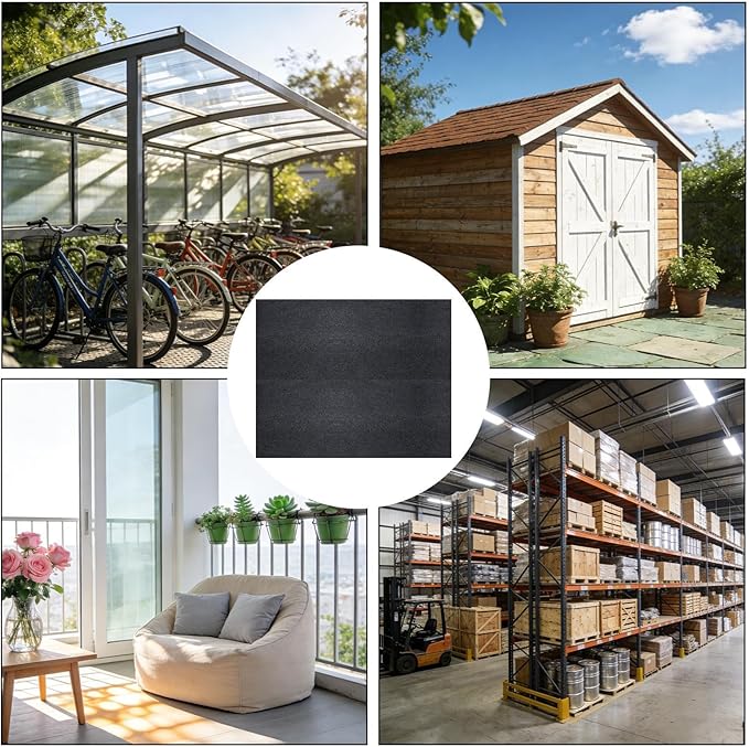 Foldable Mat - 849g Felt Waterproof Floor Pad, Dustproof Storage Shed Liner - Image 4