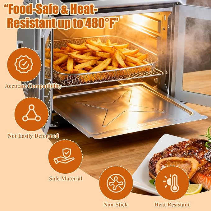 Crumb Tray Replacement for Emeril Lagasse 26 Qt Extra Large French Door Air - Image 3