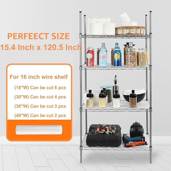 Pantry Shelf Liners for Wire Shelving - Image 8