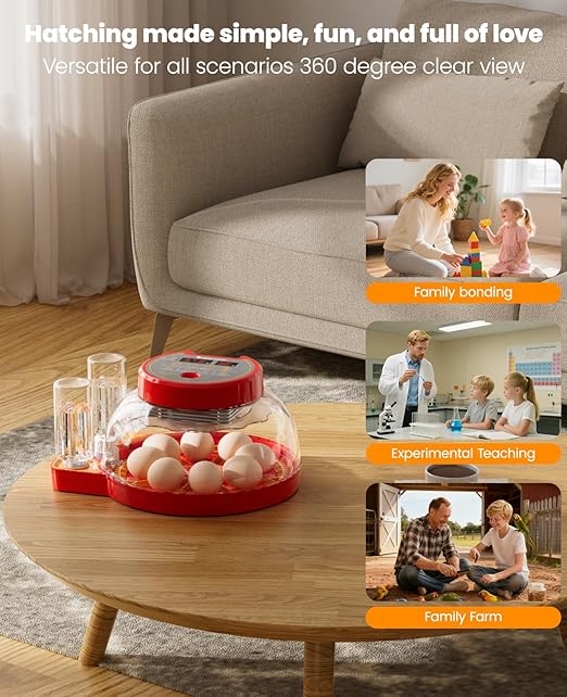 8 Chinken Incubators for Hatching Eggs - Image 8