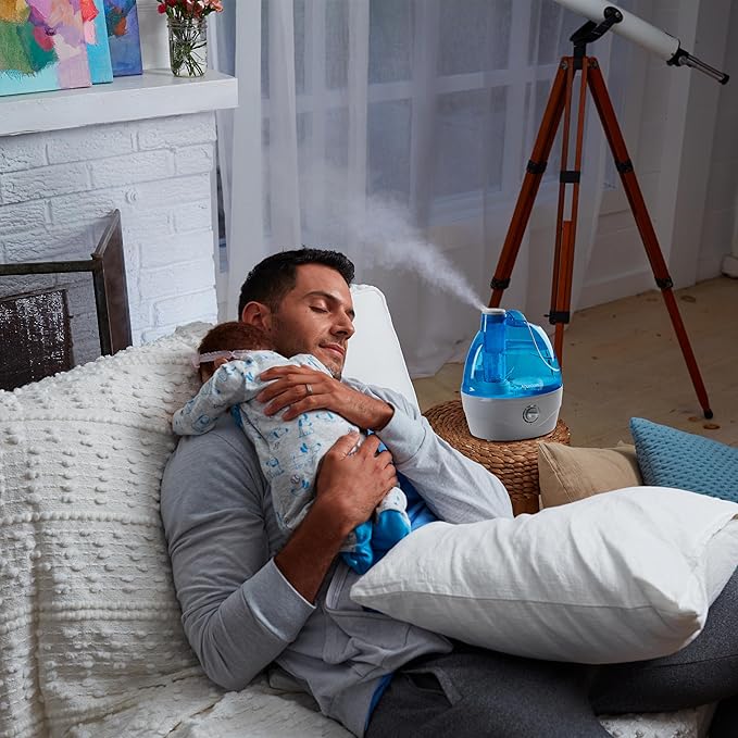 AquaOasis® Cool Mist Humidifier Quiet Ultrasonic Humidifiers - Image 4