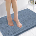 Smiry Luxury Chenille Bathroom Rugs 36x24, Extra Soft and Absorbent Shaggy Bath by Smiry