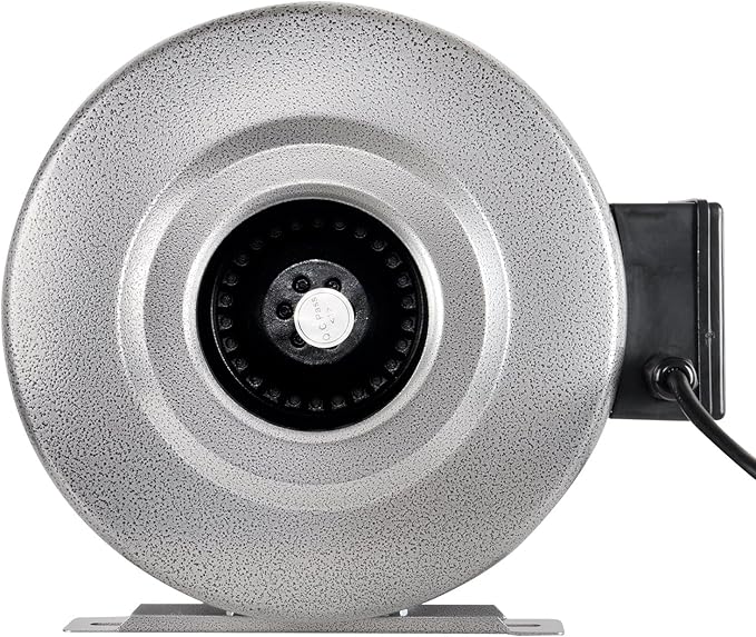 iPower 10 Inch 862 CFM Inline Duct Ventilation Fan HVAC Exhaust Blower - Image 5