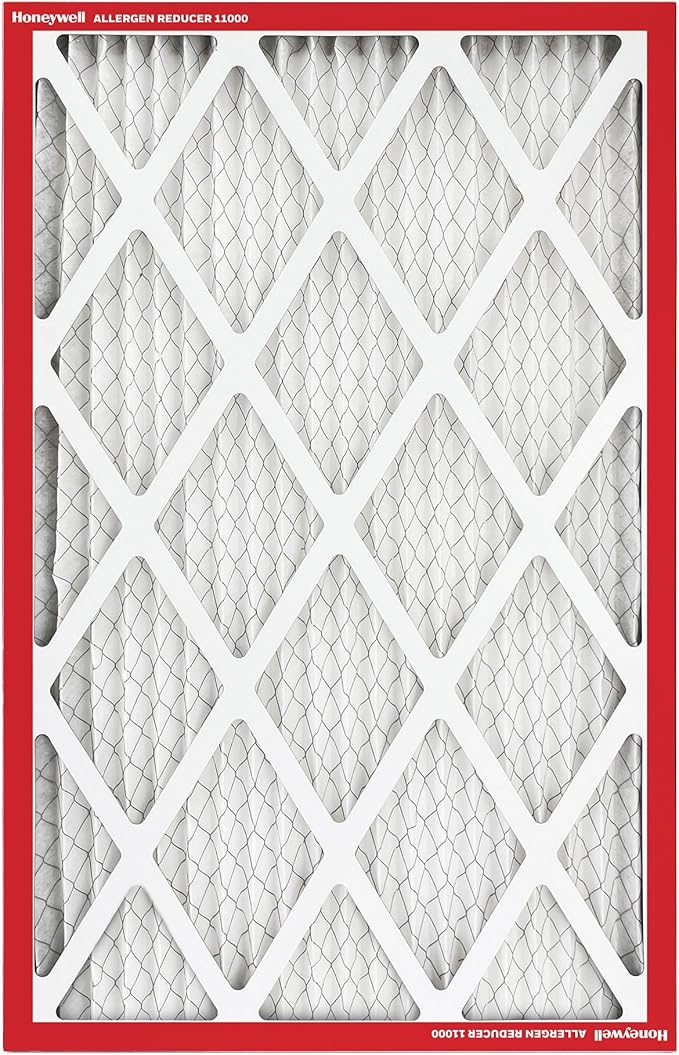 Honeywell 12x20x1 MERV 11 Allergen Reducer 11000 Electrostatic Pleated HVAC AC - Image 2