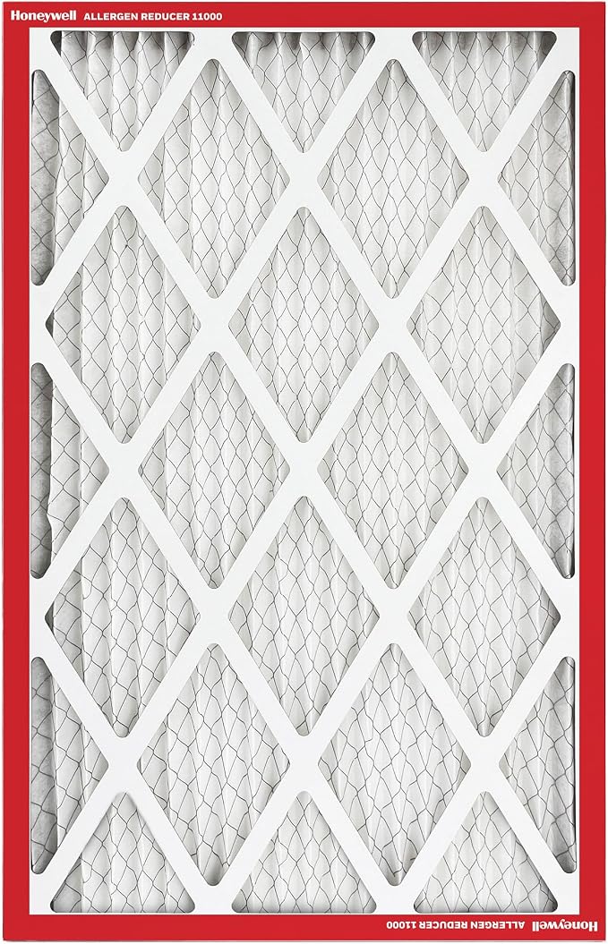 Honeywell 14x25x1 MERV 11 Allergen Reducer 11000 Electrostatic Pleated HVAC AC - Image 2