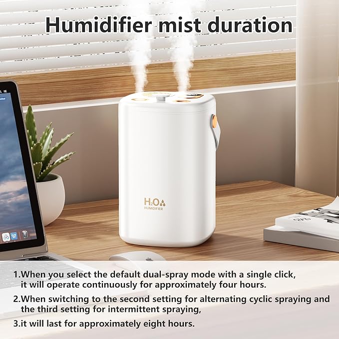 1L Cool Mist Ultrasonic Humidifier - Image 5