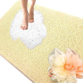Shower Mats Non Slip for Elderly, 24x47’’Extra Lager Loofah Bath Mats for Shower by NQWei