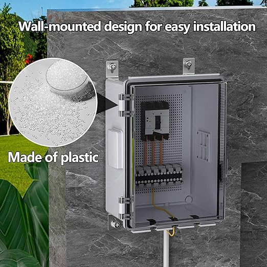ABS Electrical Junction Box, Ventilated Design, Cable Grommets, IP65 Waterproof - Image 7