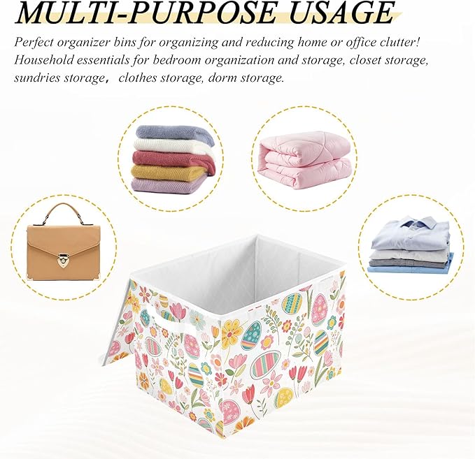 xigua Easter Flower Eggs Storage Bins - Image 7