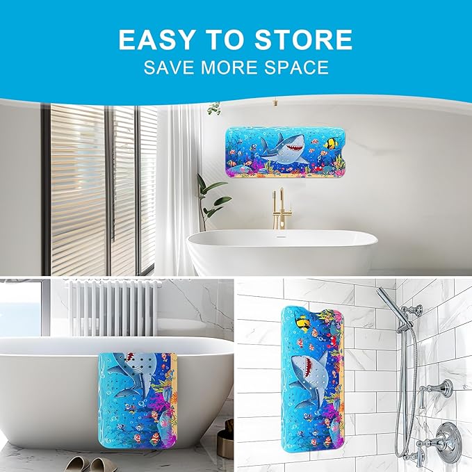 XIYUNTE Baby Bath Mat for Tub Non Slip Kids Bath Mat - Image 5