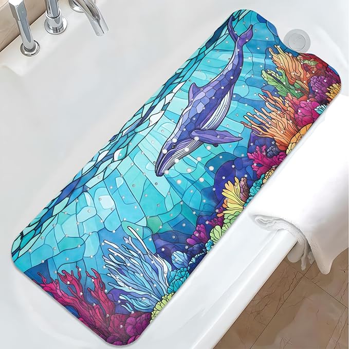 EAN Animals Bathtub Mat Non Slip, Sea Baby Bath Mat by Unknown