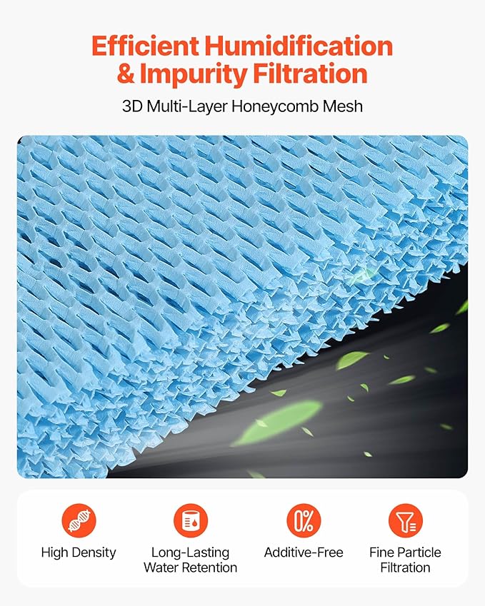 VEVOR Humidifier Replacement Filter, Single Pack Humidifying Pad Compatible - Image 4