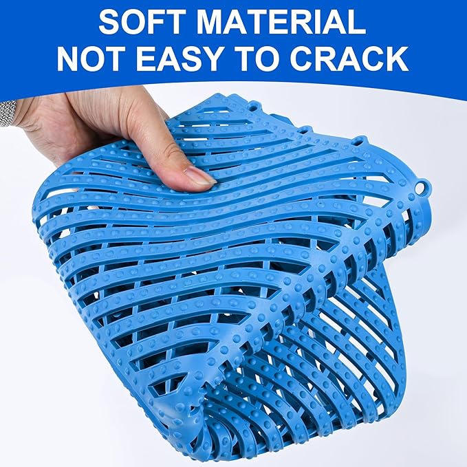 MYFAMIREA Modular Interlocking Cushion 12 Pack 11.8" x 11.8" Rubber Floor Tiles - Image 3