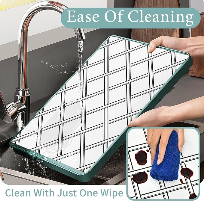 Drawer and Shelf Liner for Kitchen Cabinet: 17 in X 20 Ft Non Slip Waterproof - Image 4