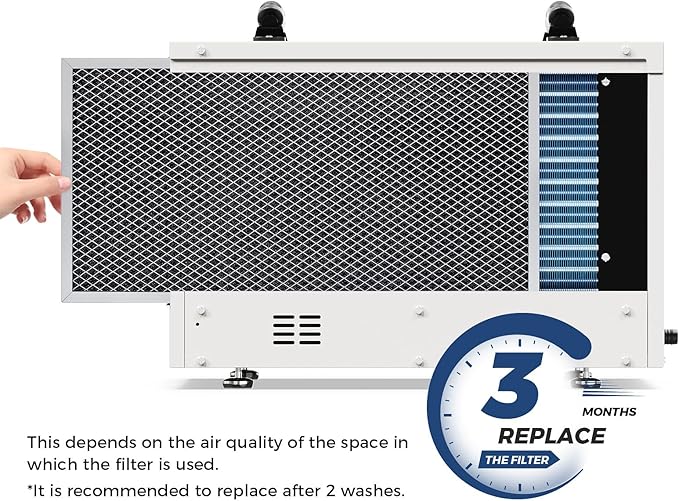 ALORAIR MERV-1 4Pack for Crawlspace Dehumidifier HD55S/HDi65S - Image 6