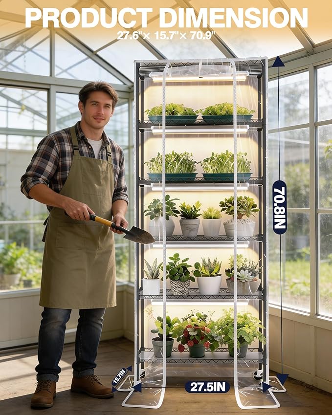 PYY Indoor Greenhouse with Grow Light - Image 6