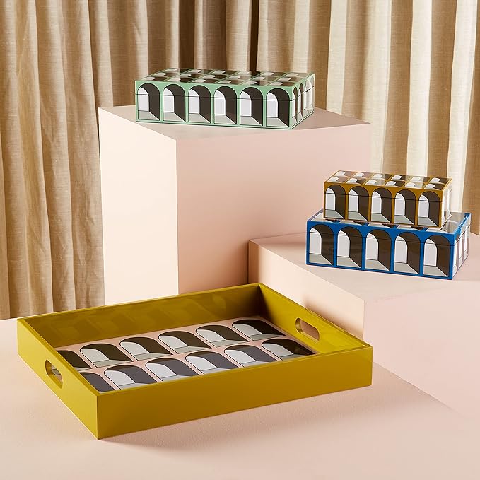 Jonathan Adler Medium Arcade Lacquer Box - Image 2