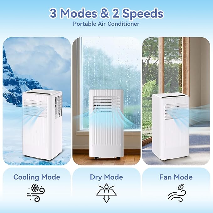 GarveeLife 10, 000 BTU Portable Air Conditioner - Image 3