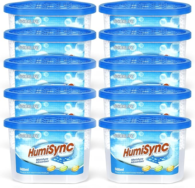 Moisture Absorbers, 10 x16.9 Oz Portable Humidity Absorber Boxes - Image 9