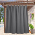 RYB HOME Extra Wide Outdoor Curtains by RYBHOME