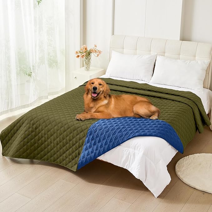 Smiry Waterproof Dog Bed Cover Pet Blanket, Soft Washable Dog Blanket by Smiry