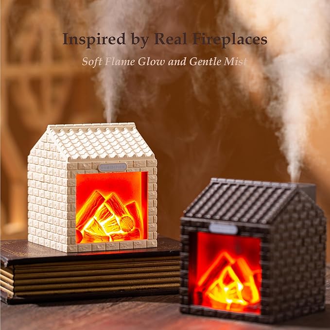 Mini Fireplace Cool Mist Humidifier - Image 2