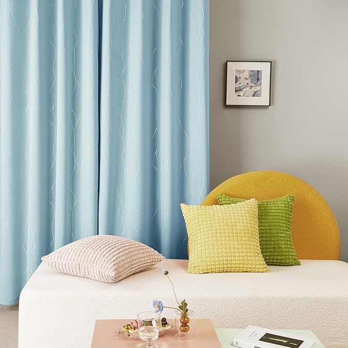 Deconovo Blackout Curtains, Thermal Insulated Soundproof Grommet Drapes - Image 4