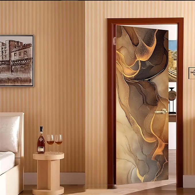 3D Door Decals Stickers, Peel Stick Wall Murals Vinyl Wallpaper Self-Adhesive - Image 7