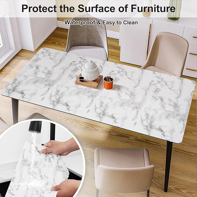 Drawer and Shelf Liner for Kitchen Cabinet, Non-Adhesive Cabinet Liner 24in x - Image 6