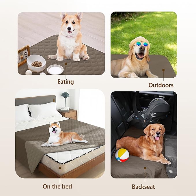 gogobunny 100% Double Sided Waterproof Dog Blanket Soft Pet Bed Cover - Image 5