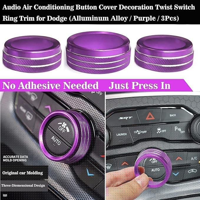 Auprite Climate Control Knob Covers - Image 4