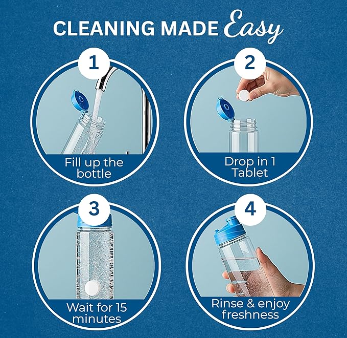 120 Pcs Water Bottle Cleaning Tablets, Bottle Cleaning Tablets - Image 6