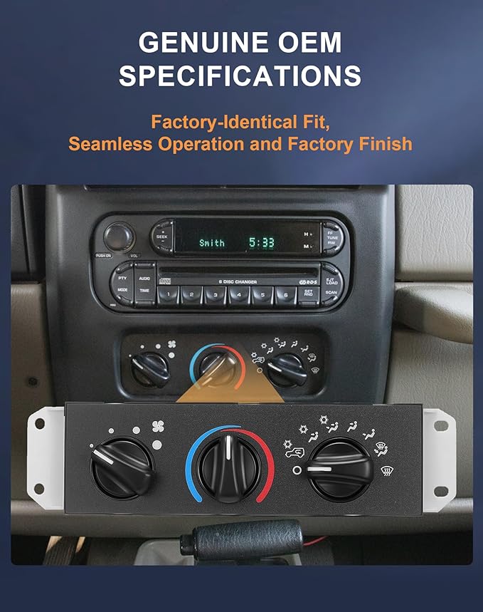 Flecto HVAC A/C Heater Climate Control Panel - Image 8